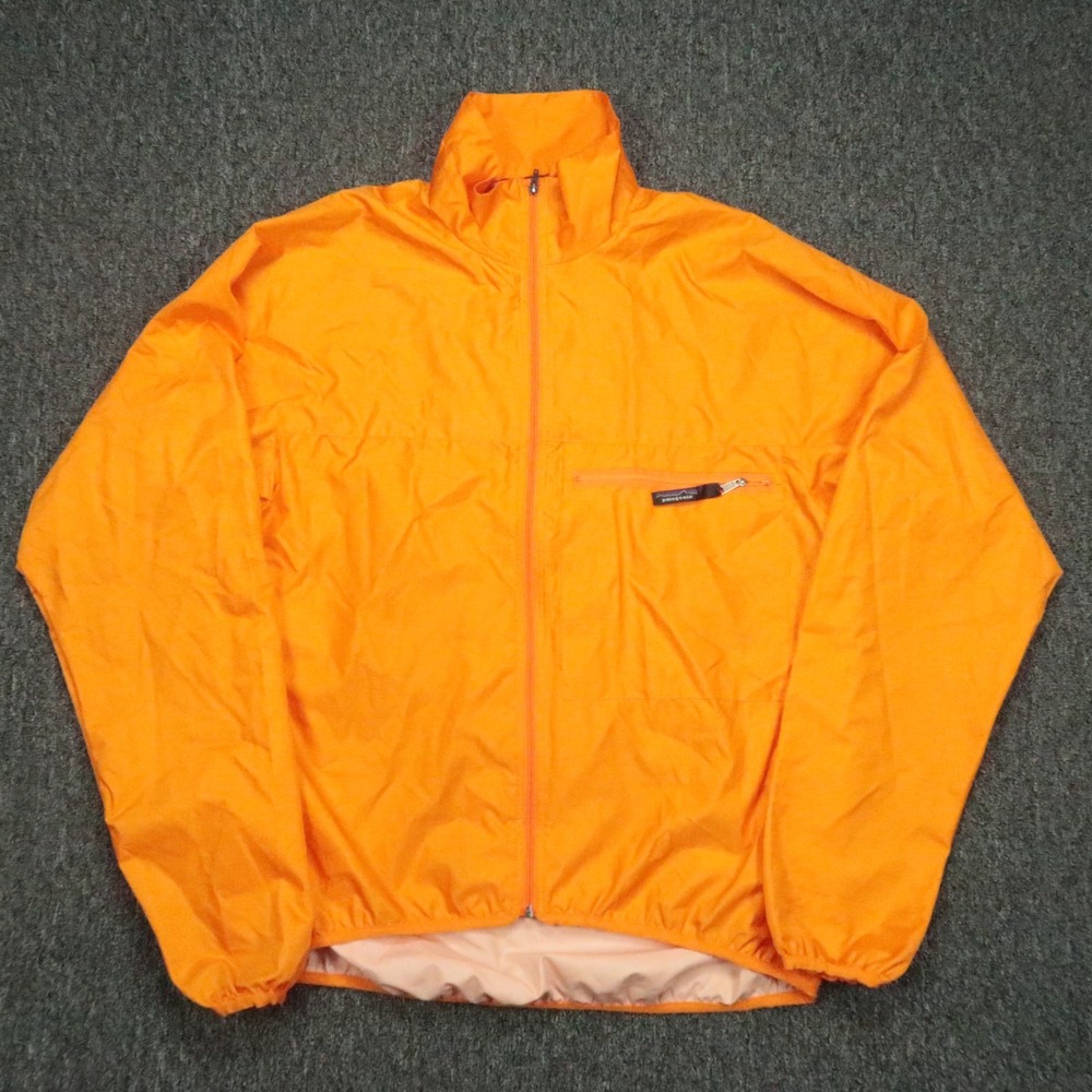 VINTAGE Patagonia Jacket Mens Large Wind Shield Hybrid Full Zip Pockets Hiking